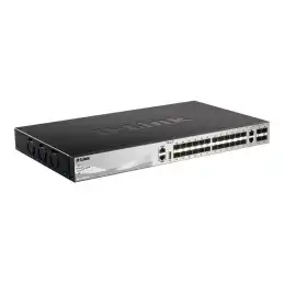 D-Link DGS 3130-30S - Commutateur - L3 Lite - Géré - 24 x Gigabit SFP + 2 x 10 Gigabit Ethernet + 4 ... (DGS-3130-30S/E)_2